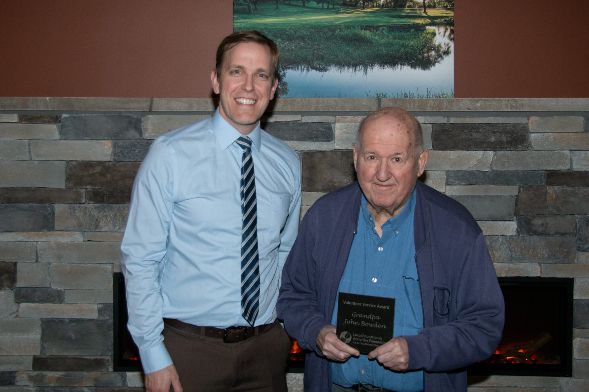 LEAF 742 Volunteer Service Award, Grandpa John Bowden | LEAF 742