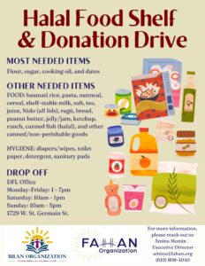 Food Shelf Donation Drive