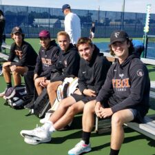 <p class="title">Title: Sun time Fun time!</p>
Photo by: Beth Fenstad Tech Tennis team