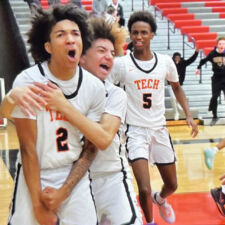 <p class="title">Title: Varsity Big win</p>
Photo by: Debbie Quigley Varsity Big win