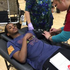 <p class='title'>Title: NHS Blood Drive</p>
Photo by: Beth Fenstad