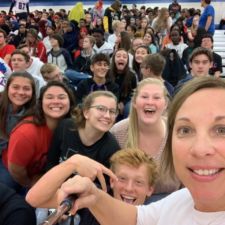 <p class="title">Principal Pride</p>
Photo by: Alicia Fischer