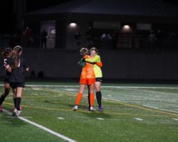 <p class="title">Title: Varsity Debut</p>
Photo by: Elizabeth Hennen Varsity Debut