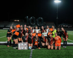 <p class="title">Title: 100 Goals</p>
Photo by: Elizabeth Hennen 100 Goals