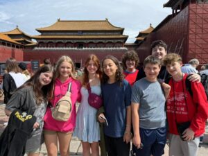 immersion students in China
