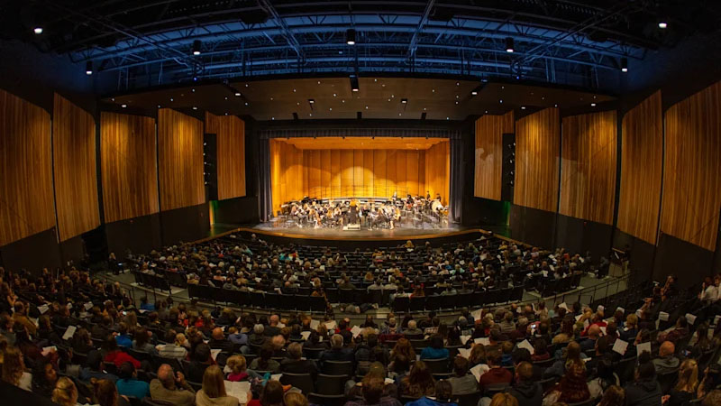 music stage performance