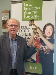 Chinese knot received from the parents of the Chinese immersion program